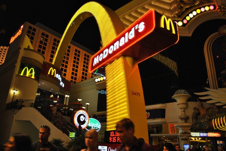 Mc Donald's insolite Las Vegas