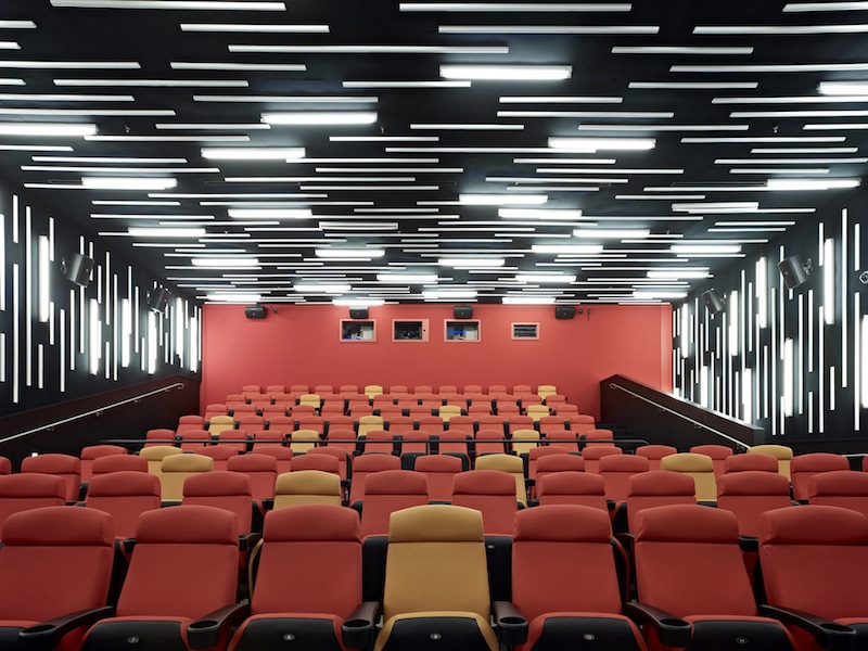 The interior of the San Francisco Film Society | New People Cinema.