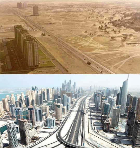 Dubai avant après