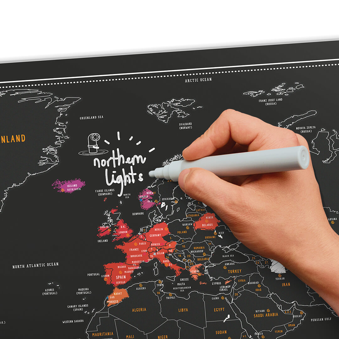 14 cartes du monde insolites à offrir Voyage Insolite