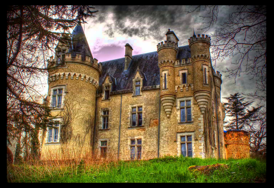chateau hanté de Fougeret