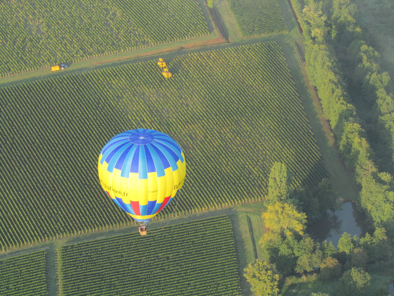 Bordeaux en montgolfière