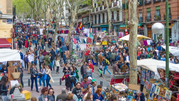 El Rastro le marché de Madrid