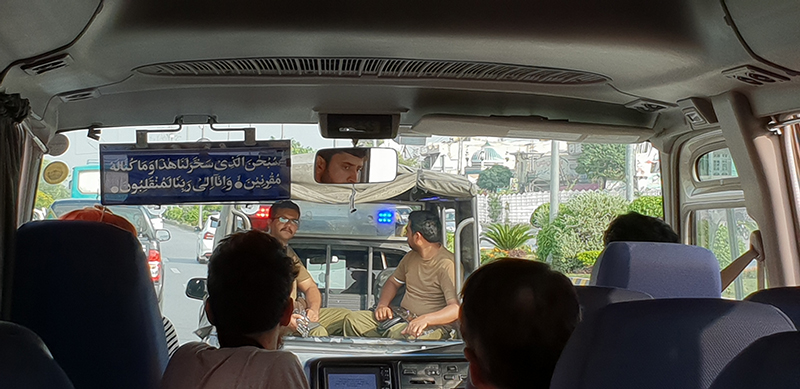 escorte armée à Islamabad Pakistan