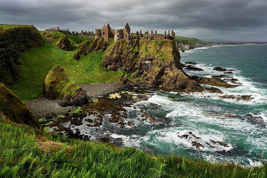 dunluce castle en Irlande du Nord