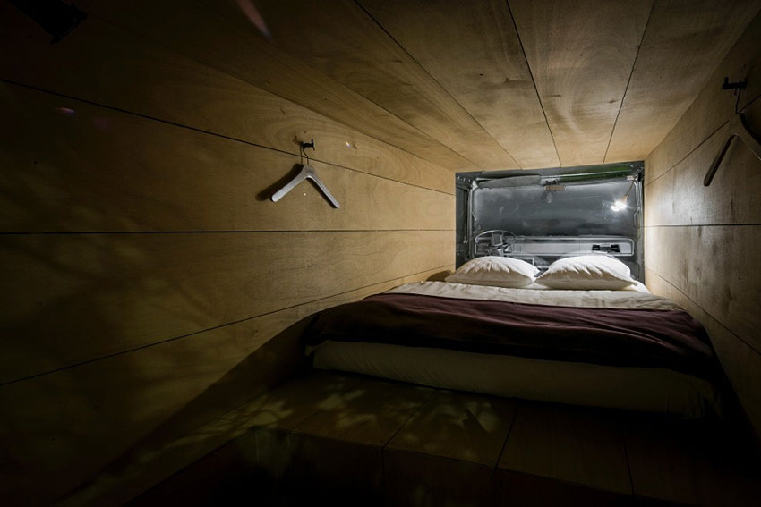 Dormir dans une PJ7 à Zurich en Suisse