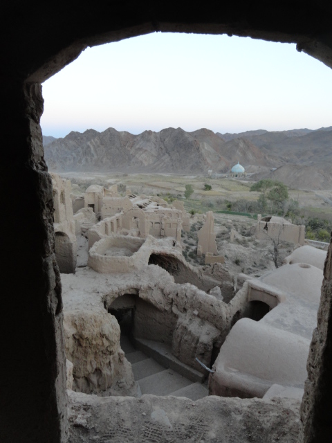 citadelle abandonnée en Iran