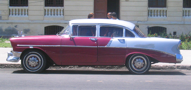 voiture américaine vintage à la Havane