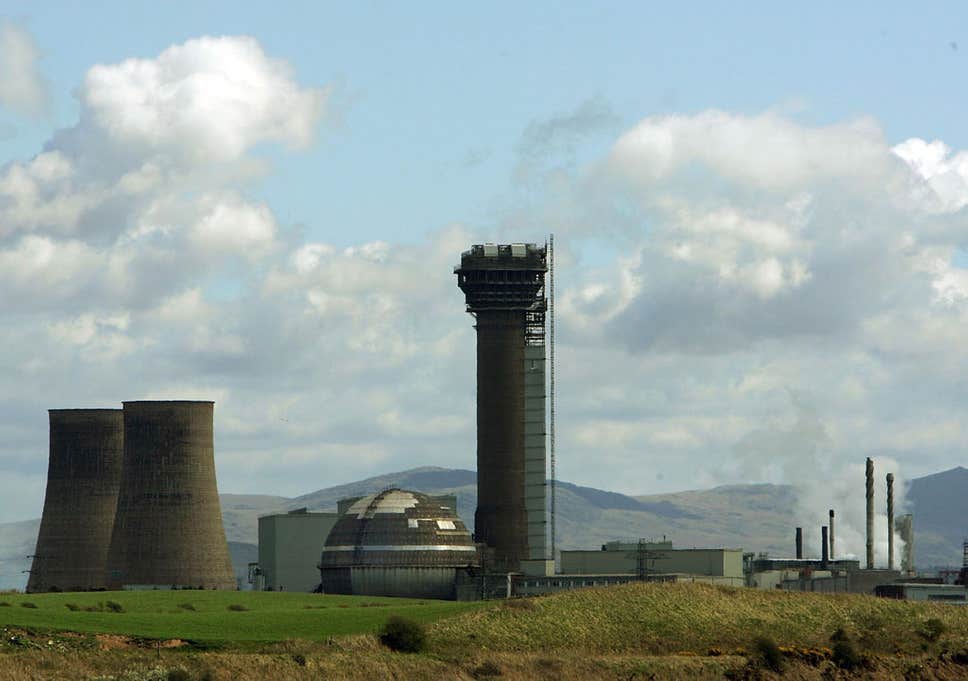 La centrale nucléaire de Sellafield au Royaume-Uni