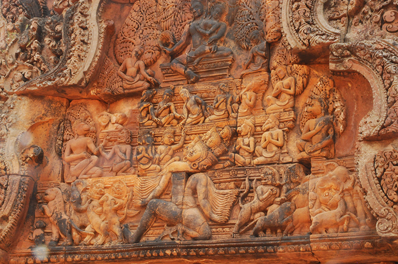 Banteay Srei temple rose angkor