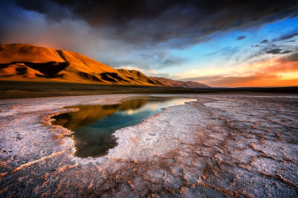 paysages martiens de l’Altiplano cité d'or
