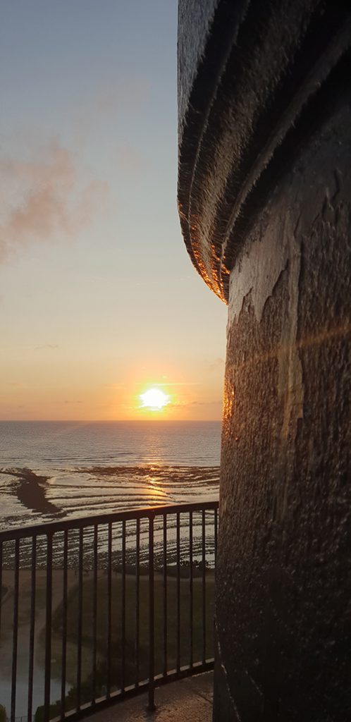 coucher de soleil visite du phare de chassiron oleron