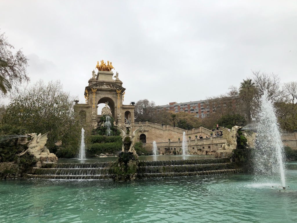 parc ciutadella barcelone