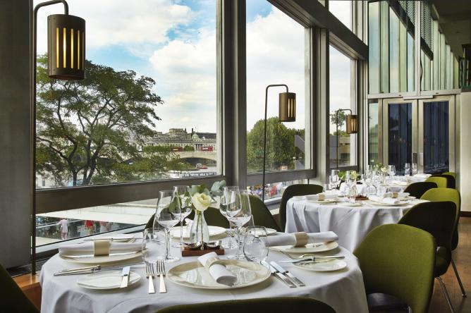 restaurant à Londres avec vue imprenable Plateau