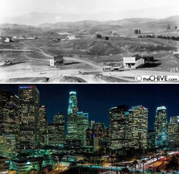 Los Angeles avant après