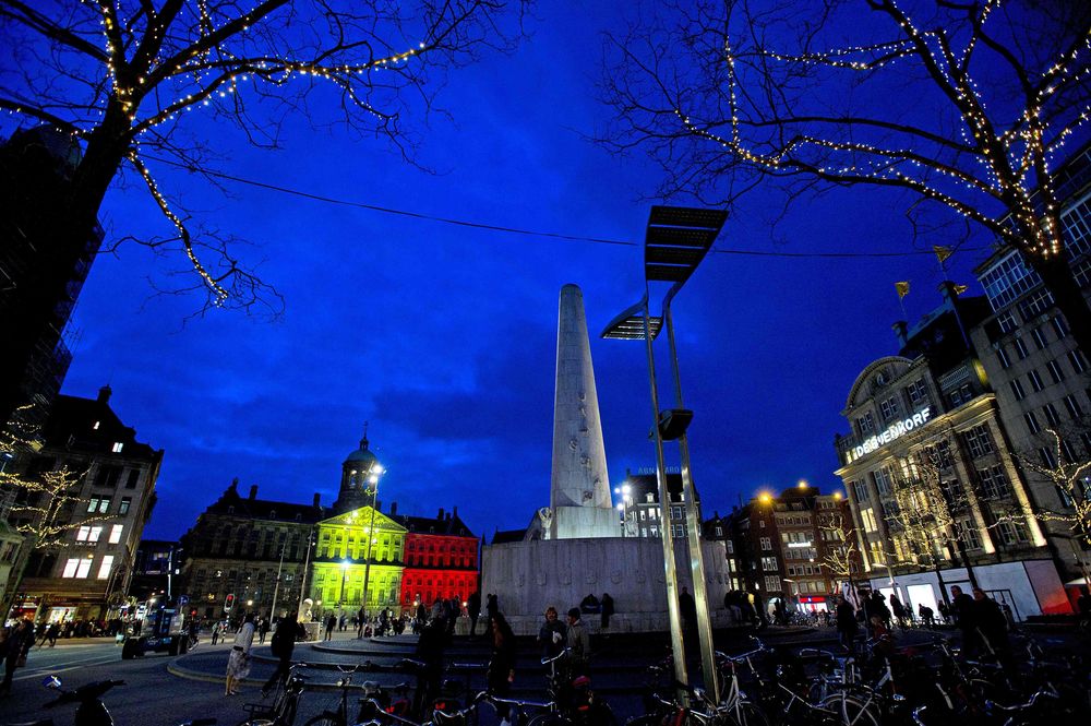 La place du Dam, à Amsterdam.