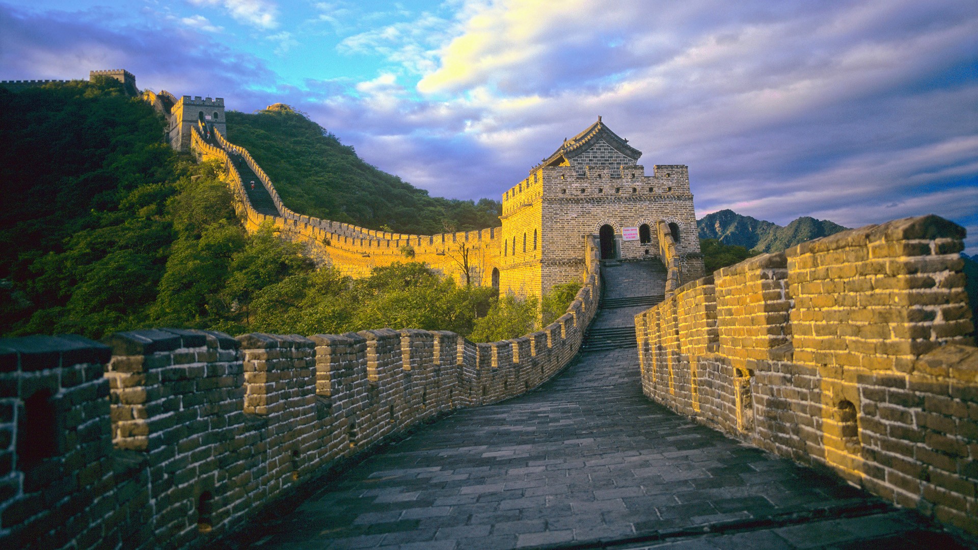 Great Wall of China at Badaling, China бесплатно