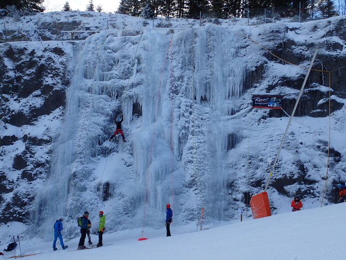 Escalader la cascade