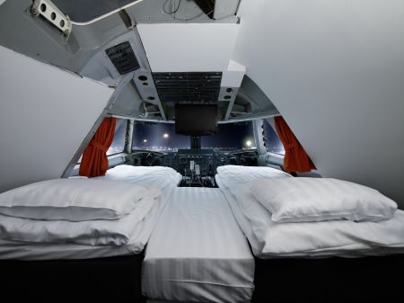 hotel insolite jumbo Boeing