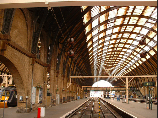 Gare de King's Cross, Londres 