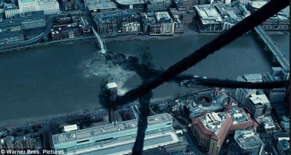 Pont du Millenium, Londres dans Harry Potter 