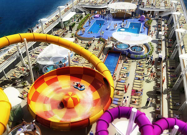 #13 L’Epic Plunge, sur le bateau de croisière norvégien Norwegian Epic