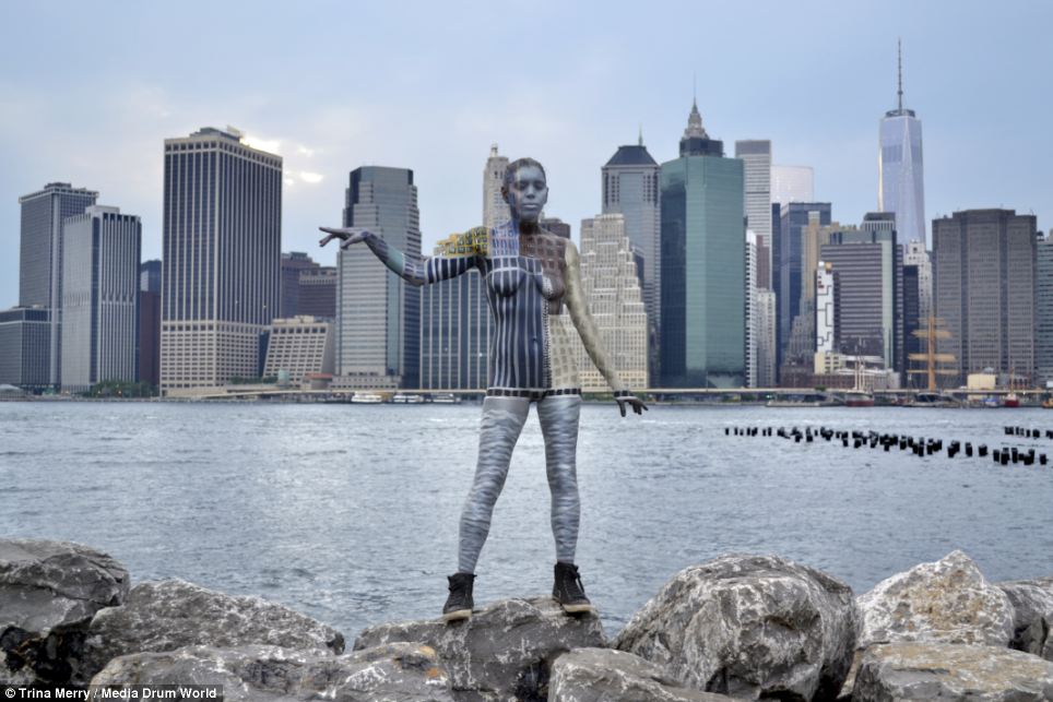 body painting à New York