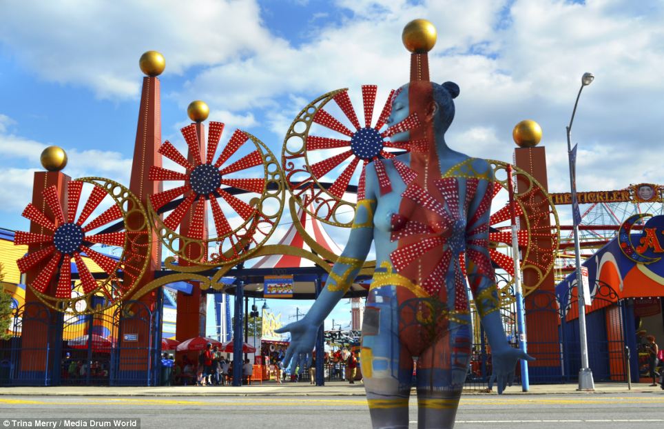bodypainting à New York