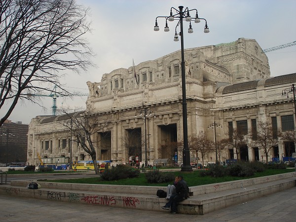 La gare de Milano Centrale (Milan, Italie)