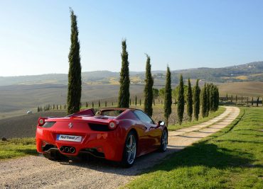 Roadtrip en Ferrari en Toscane