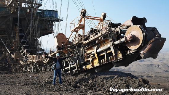 visite de la mine de most