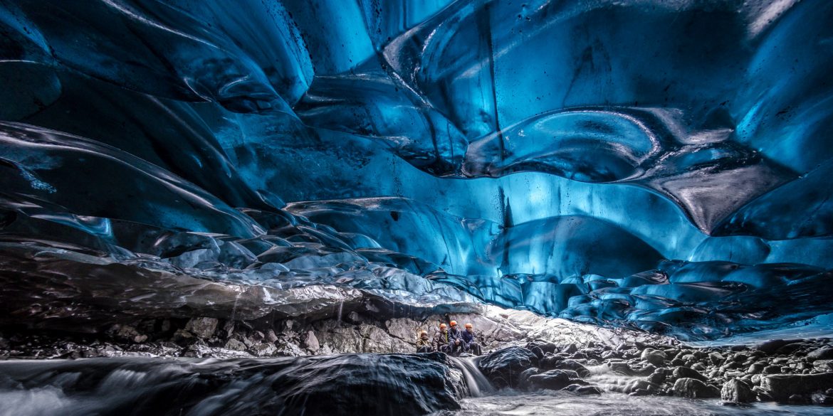 Vatnajokull grotte glace islande