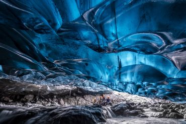 Vatnajokull grotte glace islande