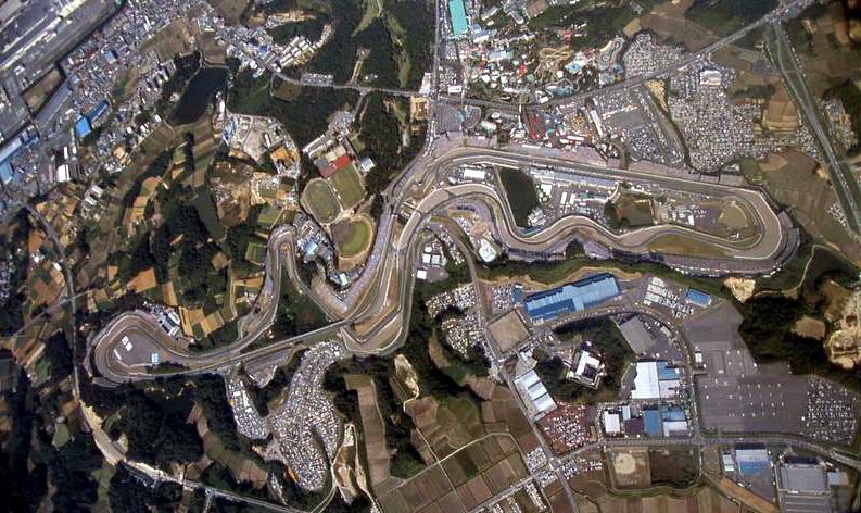 Le circuit de Suzuka, Japon