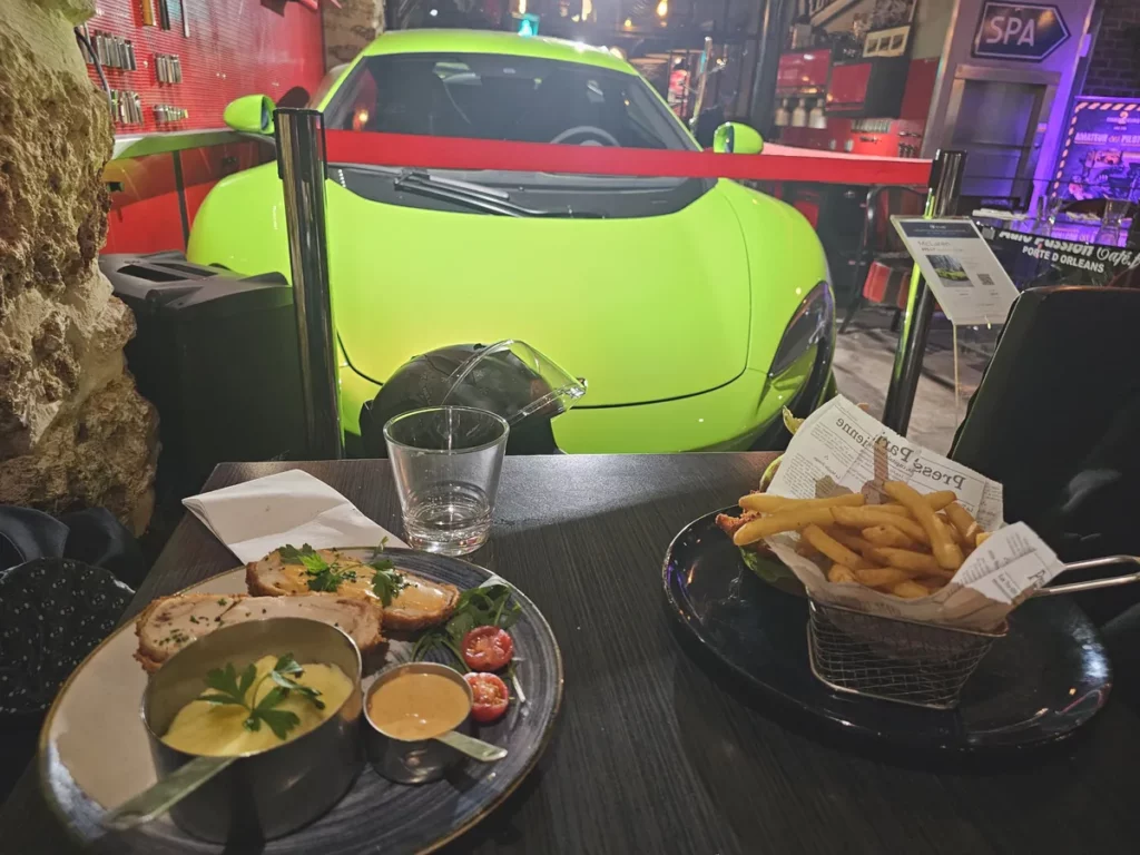 restaurant insolite paris auto passion