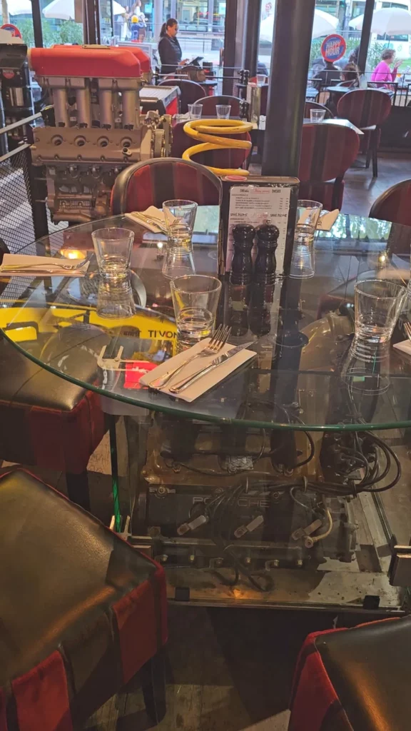 restaurant insolite paris auto passion