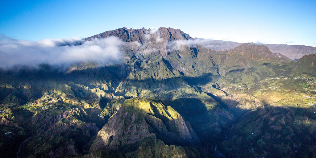 piton des neiges à la Réunion