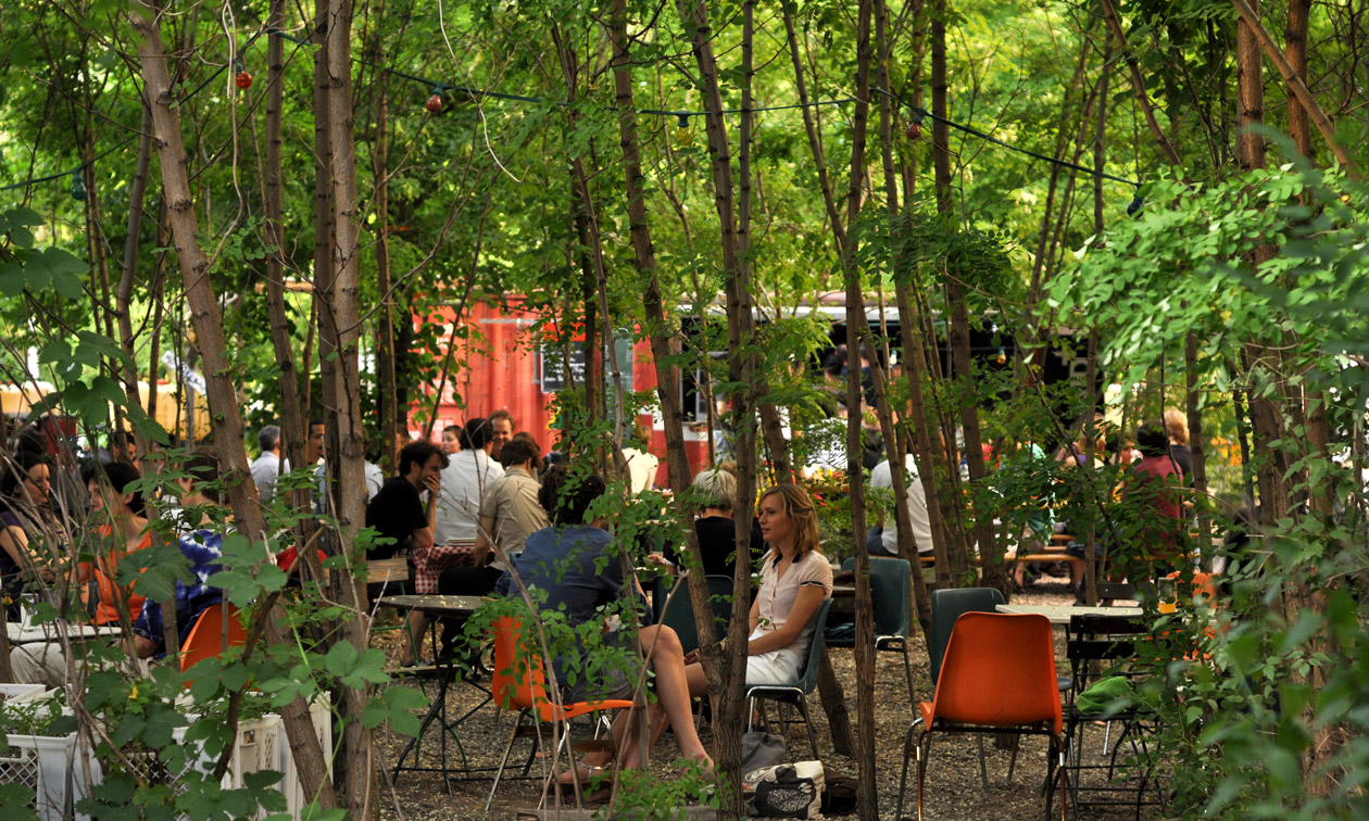 Berlin insolite restaurant nature foret