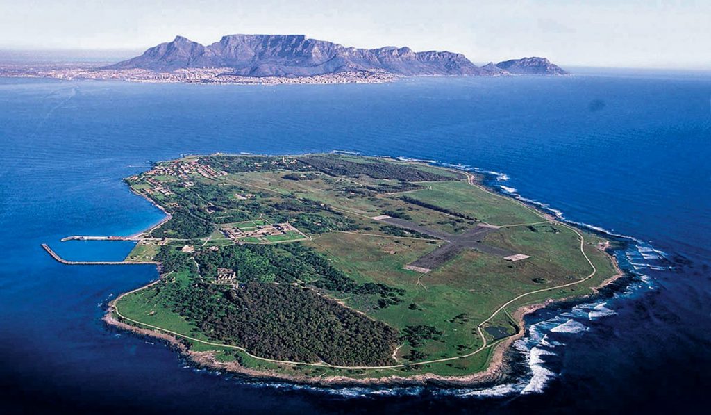 Robben Island baignade insolite