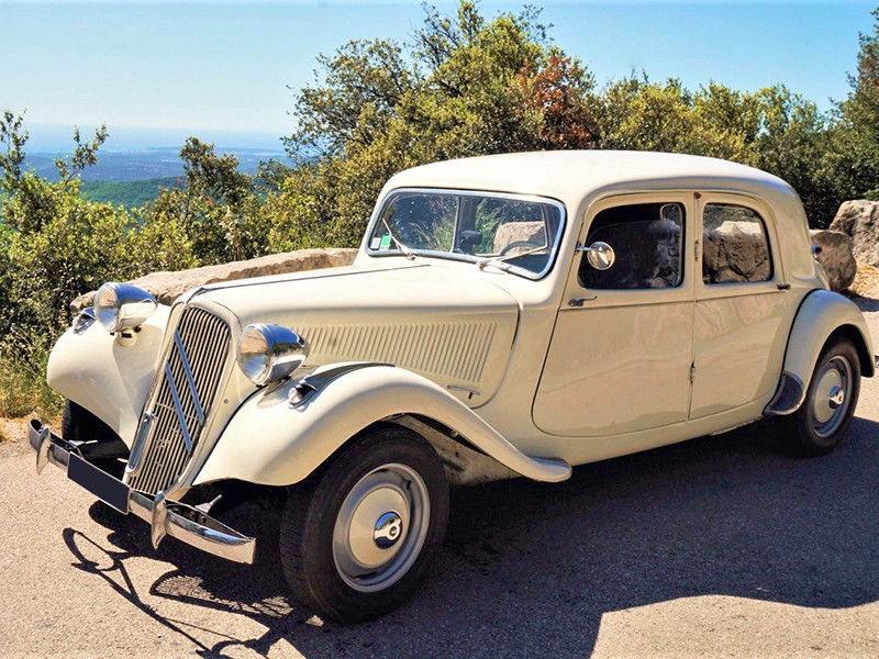Balade à Gourdon en Traction Avant
