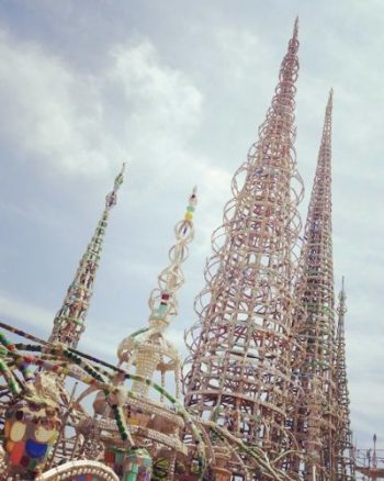 Hills Watts Tower Los Angeles