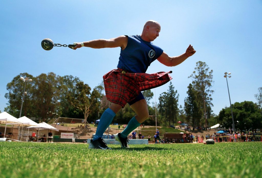 les Highlands Games en Ecosse