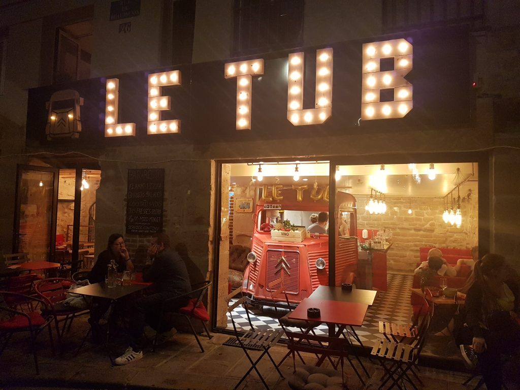 restaurant insolite le Tub