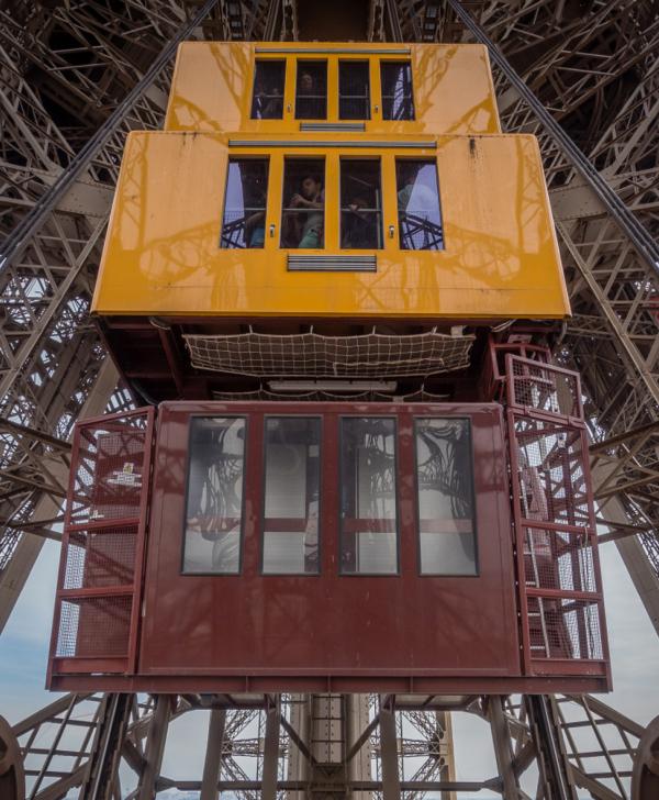 les ascenseurs de la tour Eiffel