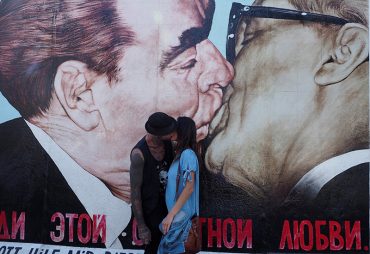 baiser Mur de Gunther Schaeffer à Berlin