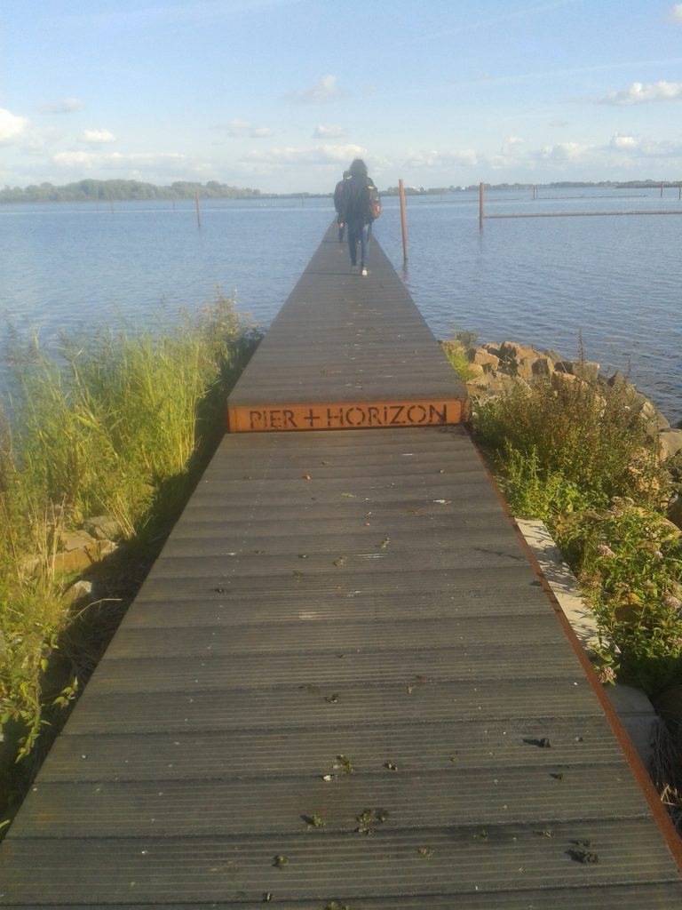 pier horizon en Hollande