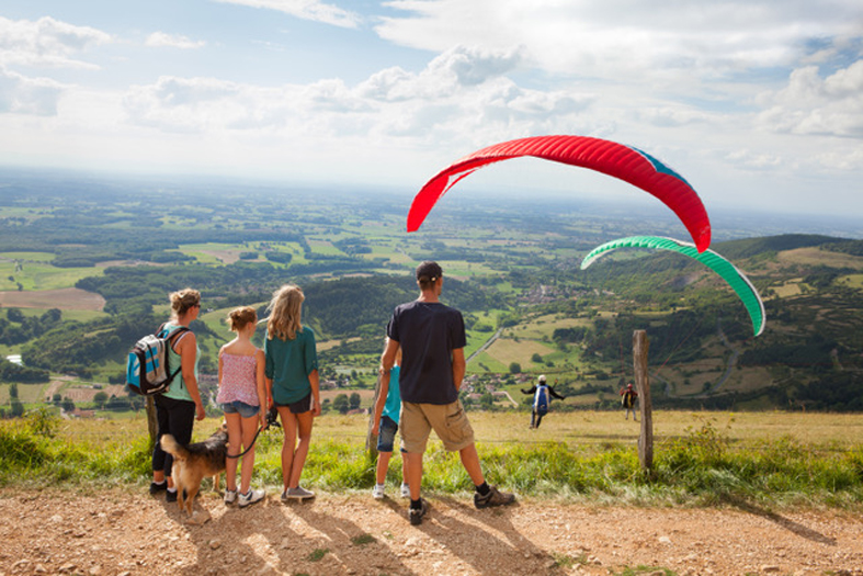 promenade en famille à Mont Myon