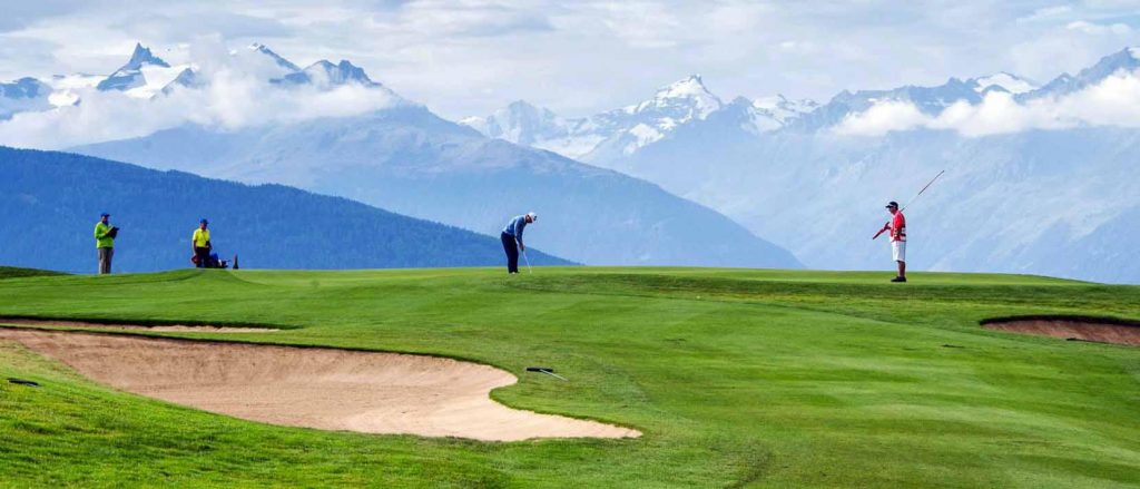 Golf Club de Crans-Sur-Sierre, Suisse