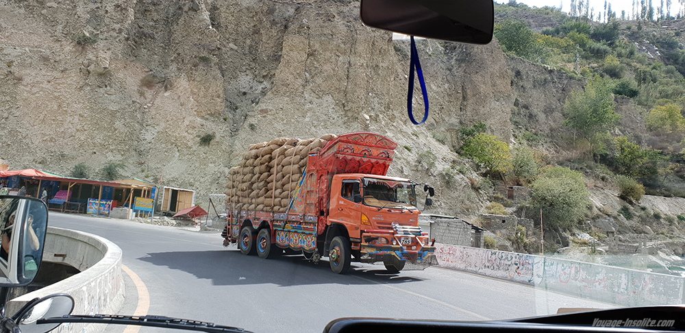 route Karakoram Gilgiit Baltistan Pakistan