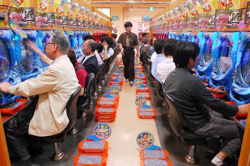 pachinko à Tokyo